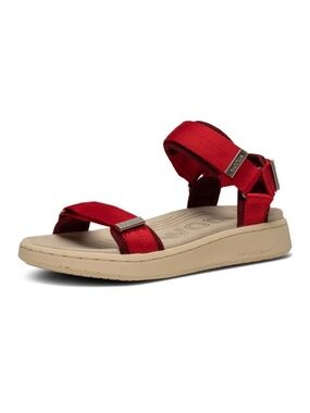 WODEN LINE - FIRE RED SANDALS